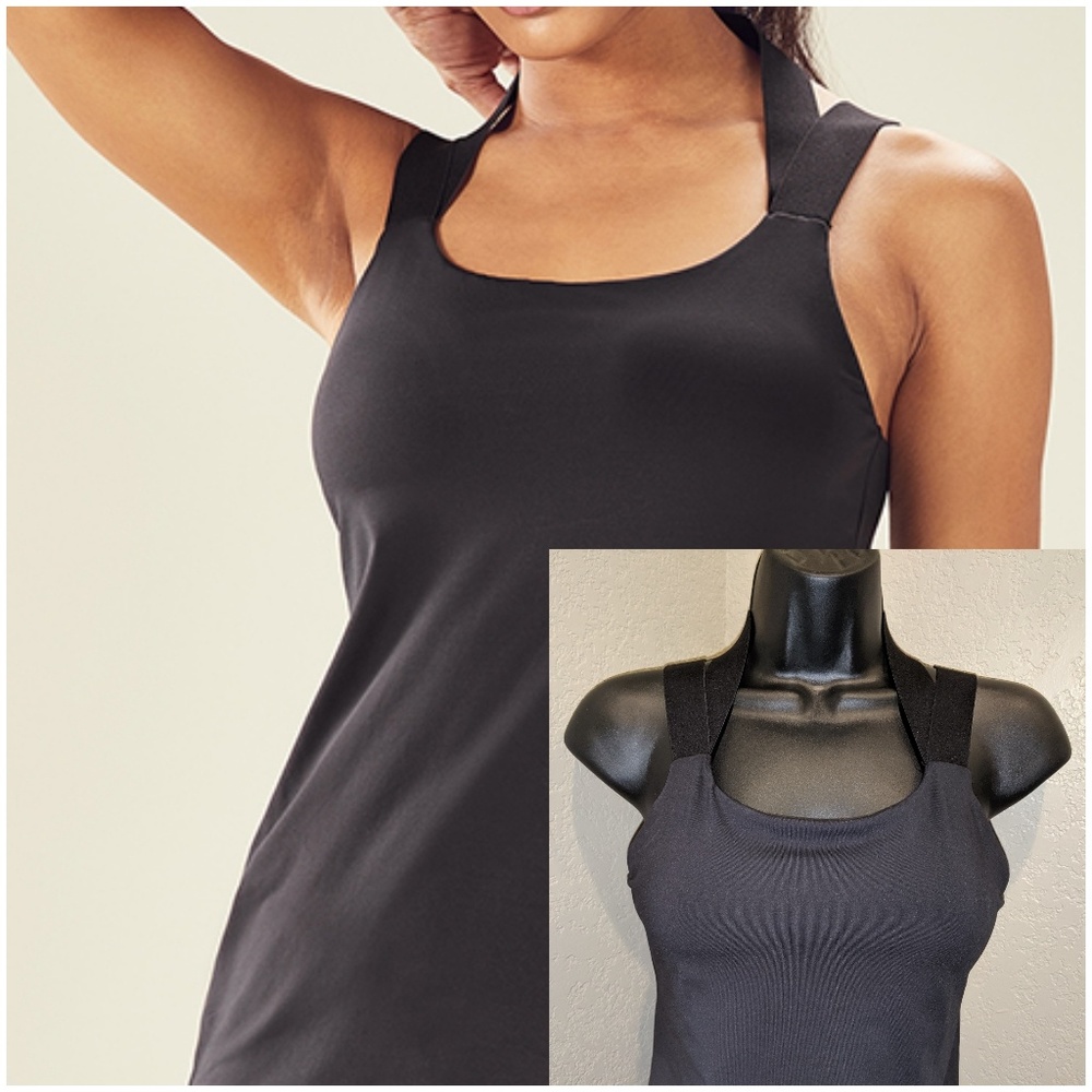 Fabletics Black Carmen Performance Tank XXS